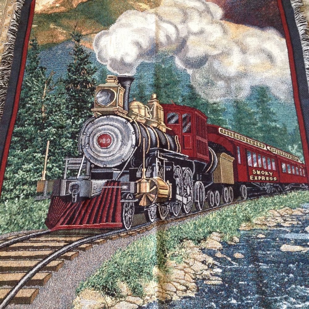 Tapestry Throw Blanket Smokey Express